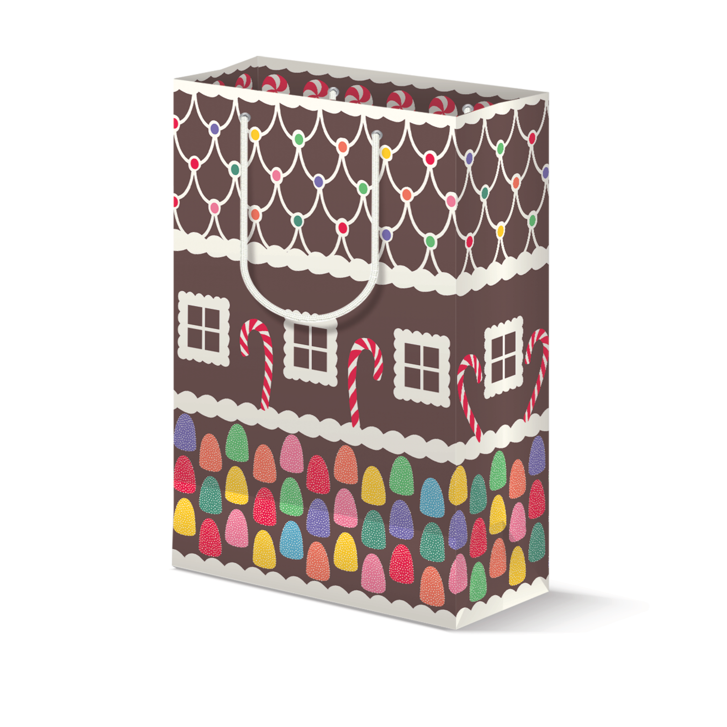 Gingerbread House Gift Bag