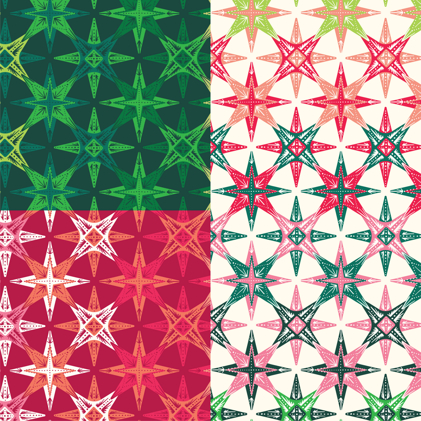 Paper Star Ornament Kit