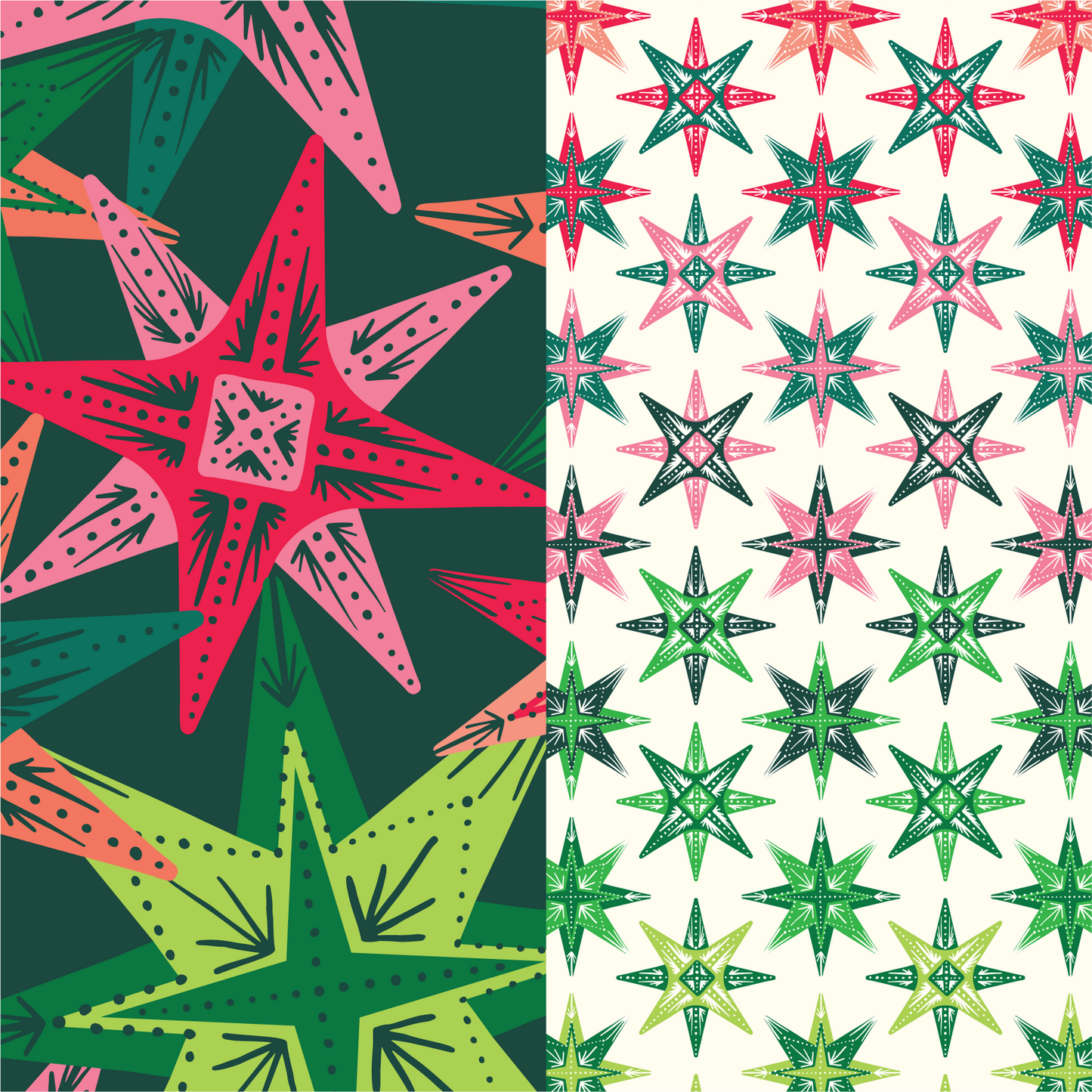 Paper Star Ornament Kit