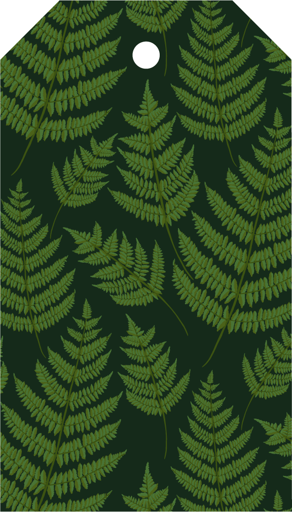 Fern Botanical Gift Tags
