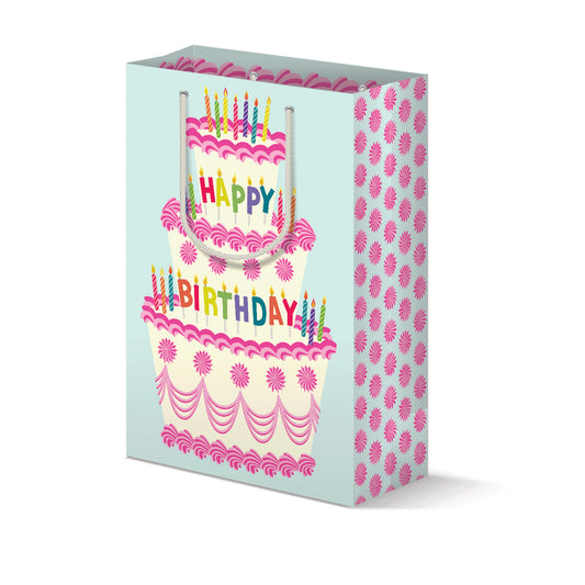 Happy Birthday Cake Gift Bag