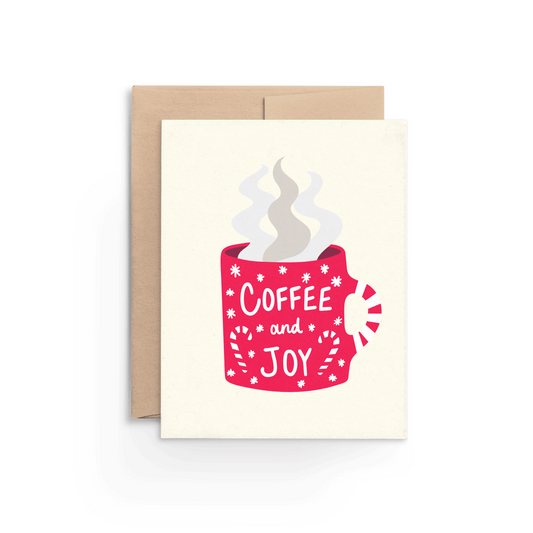 Coffee & Joy Christmas Mug Card