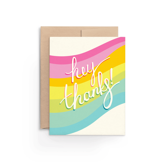 Hey Thanks Card