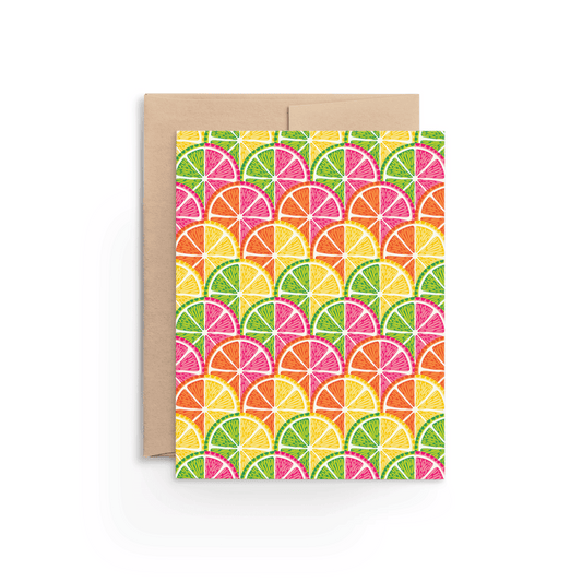 Citrus Slices Card