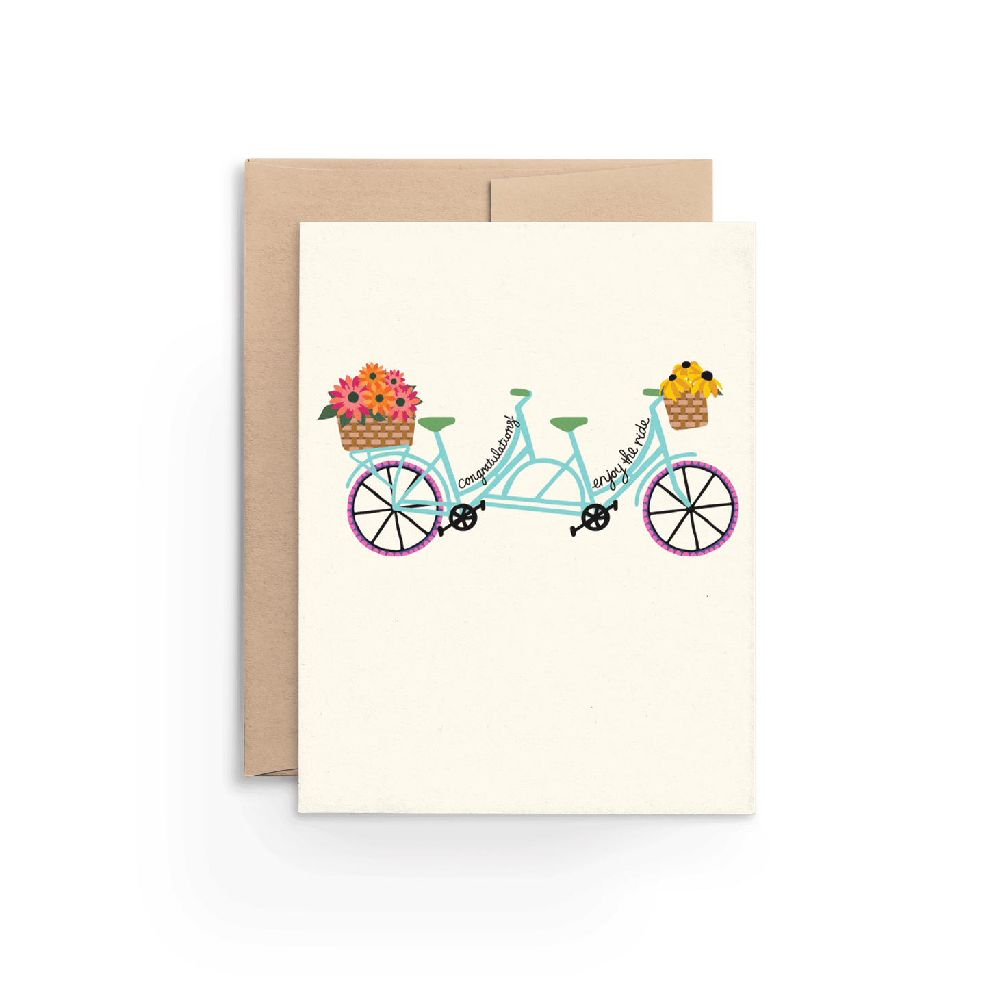 Enjoy The Ride Congratulations Card