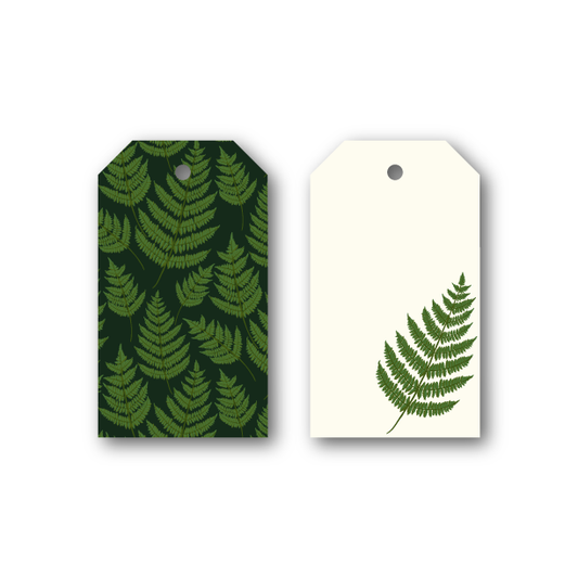 Fern Botanical Gift Tags