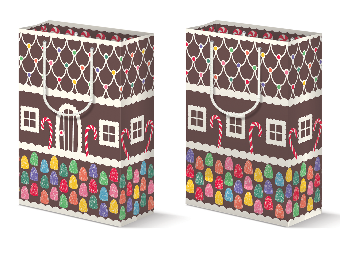 Gingerbread House Gift Bag