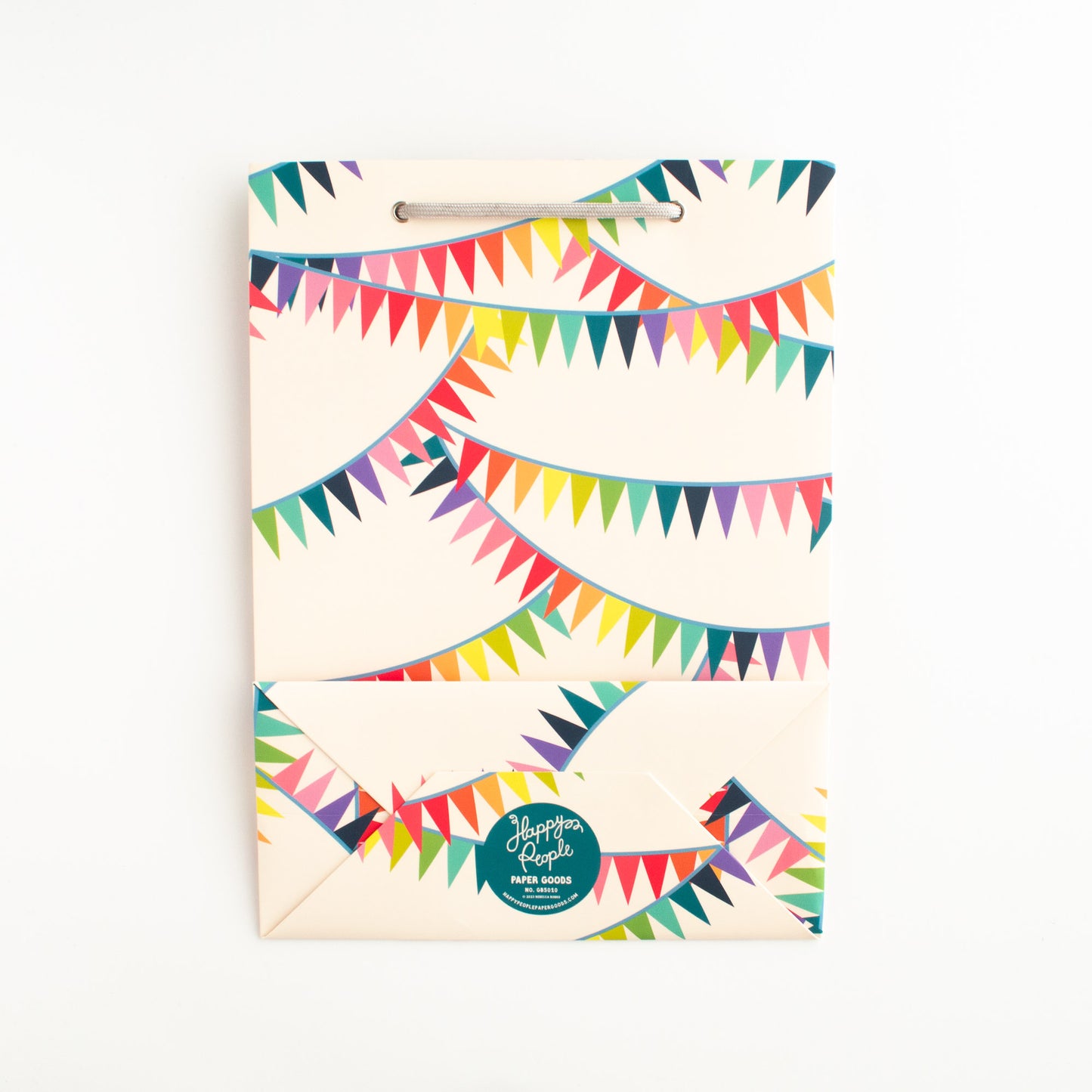 Rainbow Bunting Birthday Gift Bag