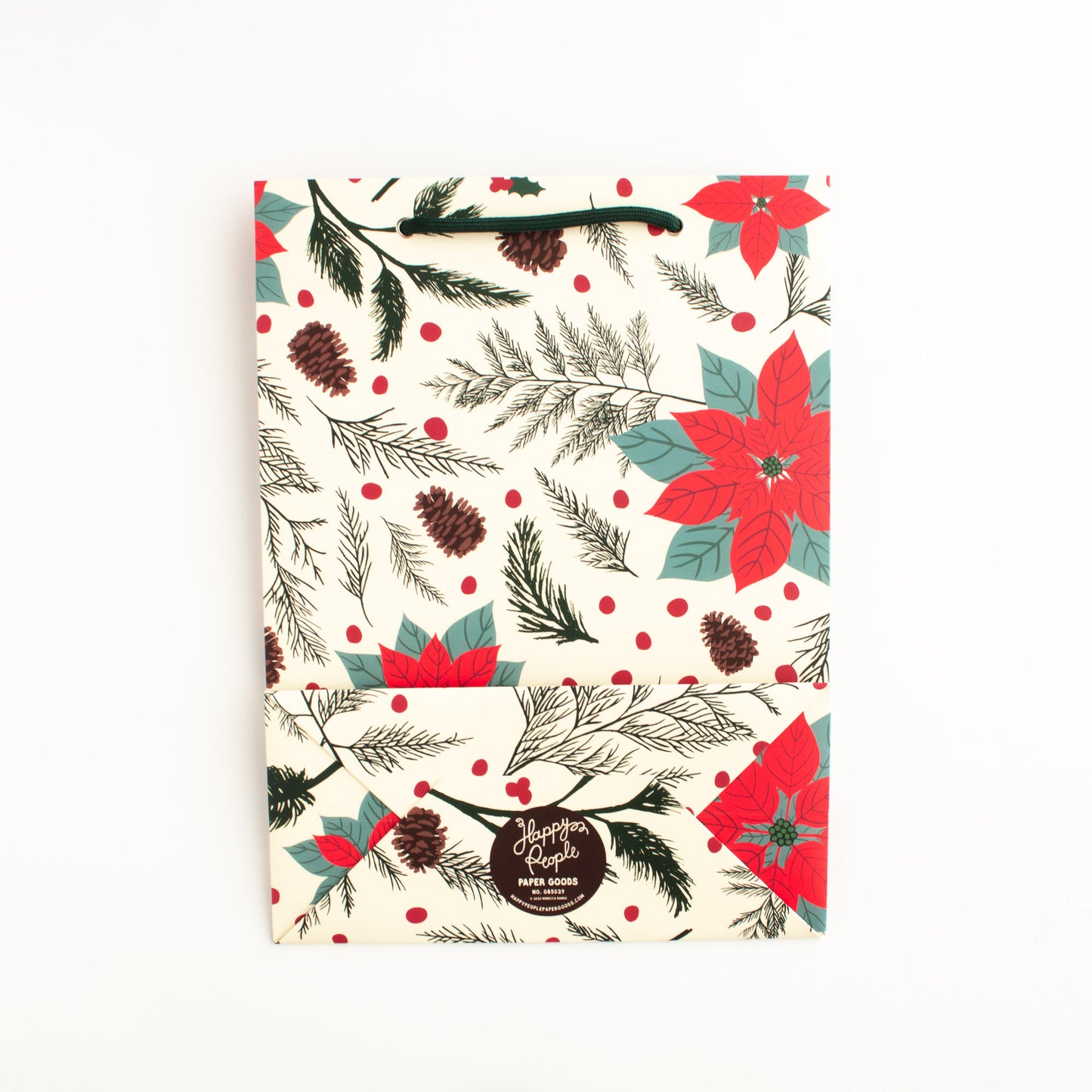 Poinsettia Gift Bag