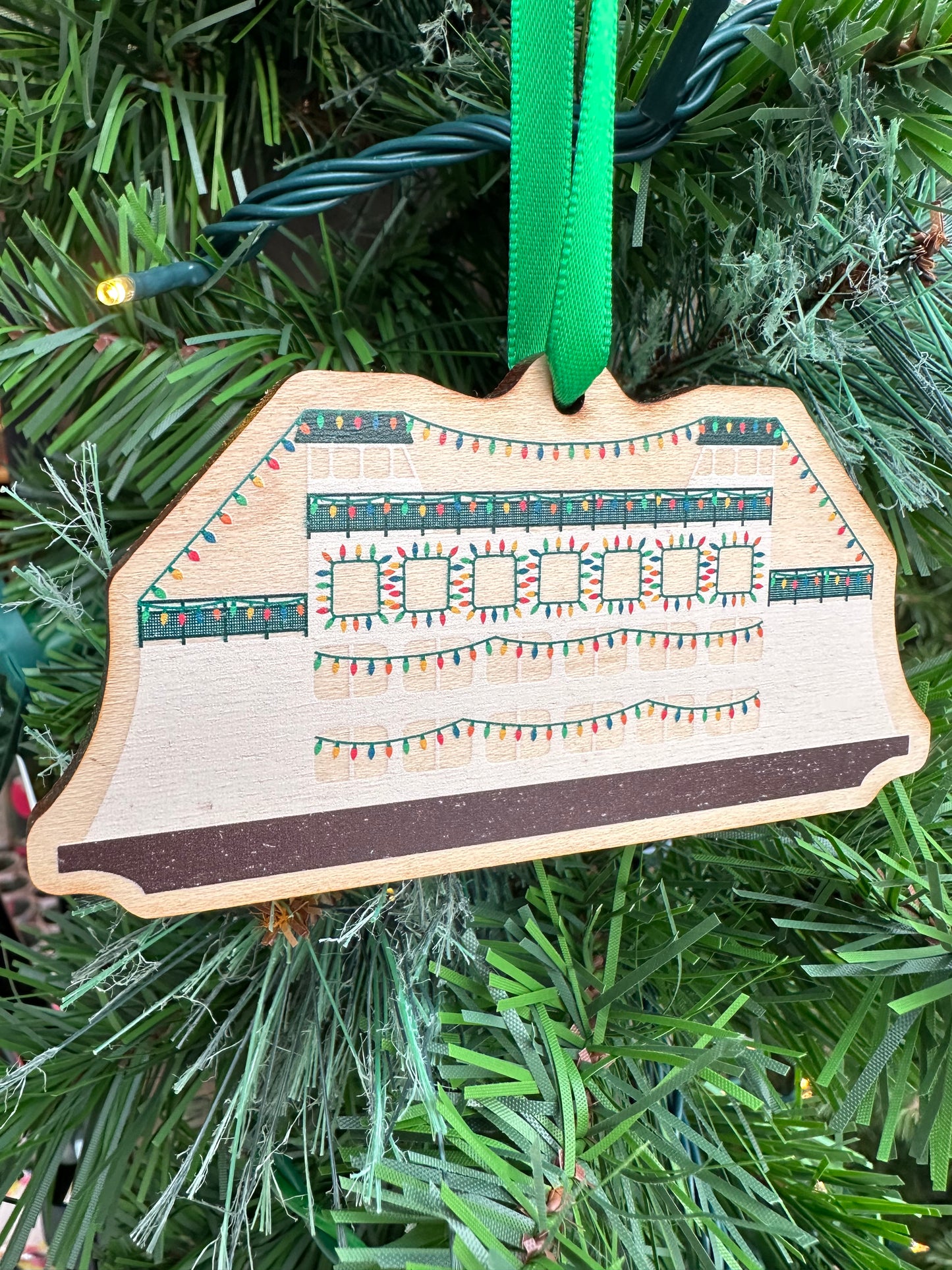 Ferry Wood Ornament