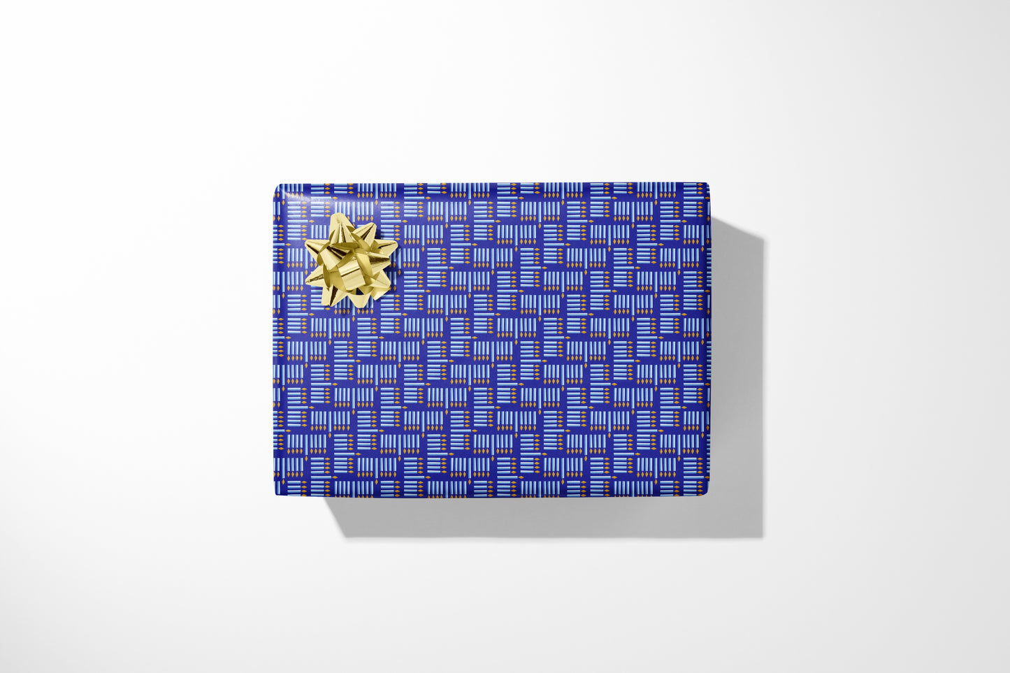 Menorah Dreidel Double-Sided Wrapping Paper