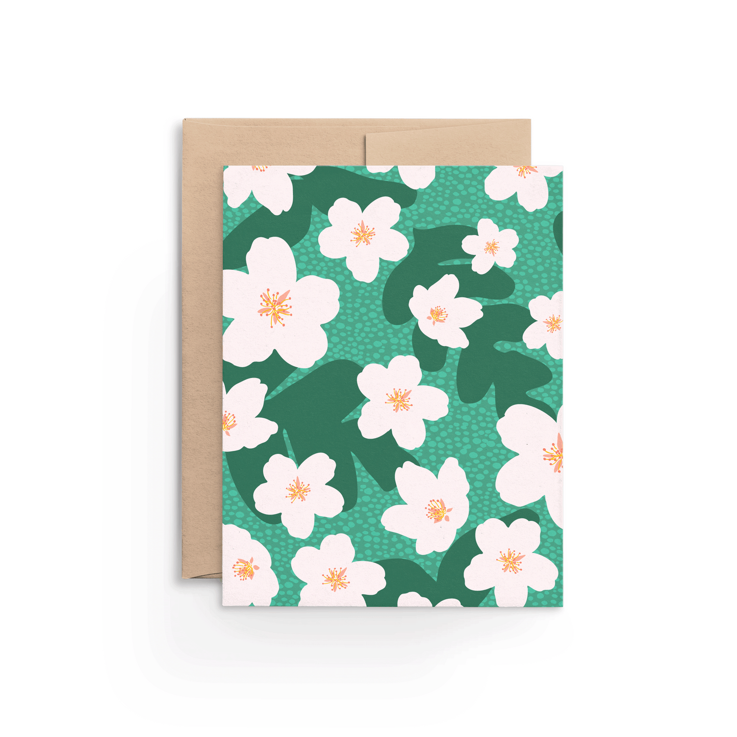 Cherry Blossoms in Pink Card