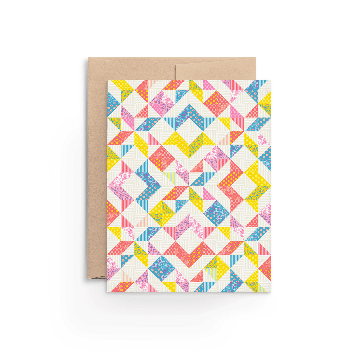 Patchwork Quilt Card