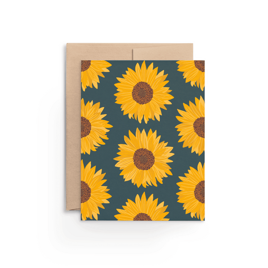 Sunflowers Card