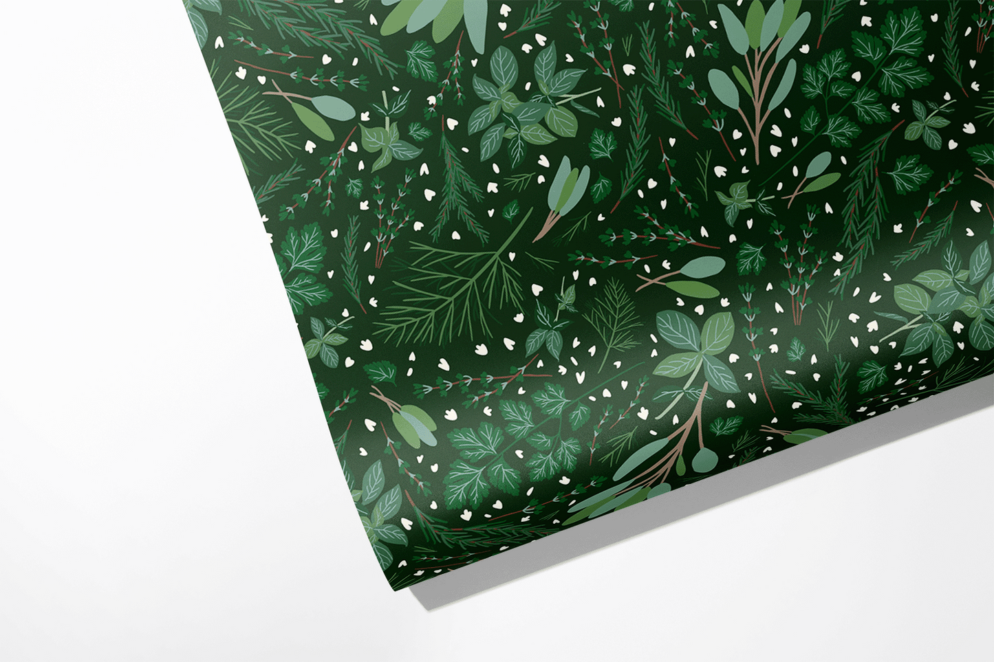 Herb Confetti Wrapping Paper