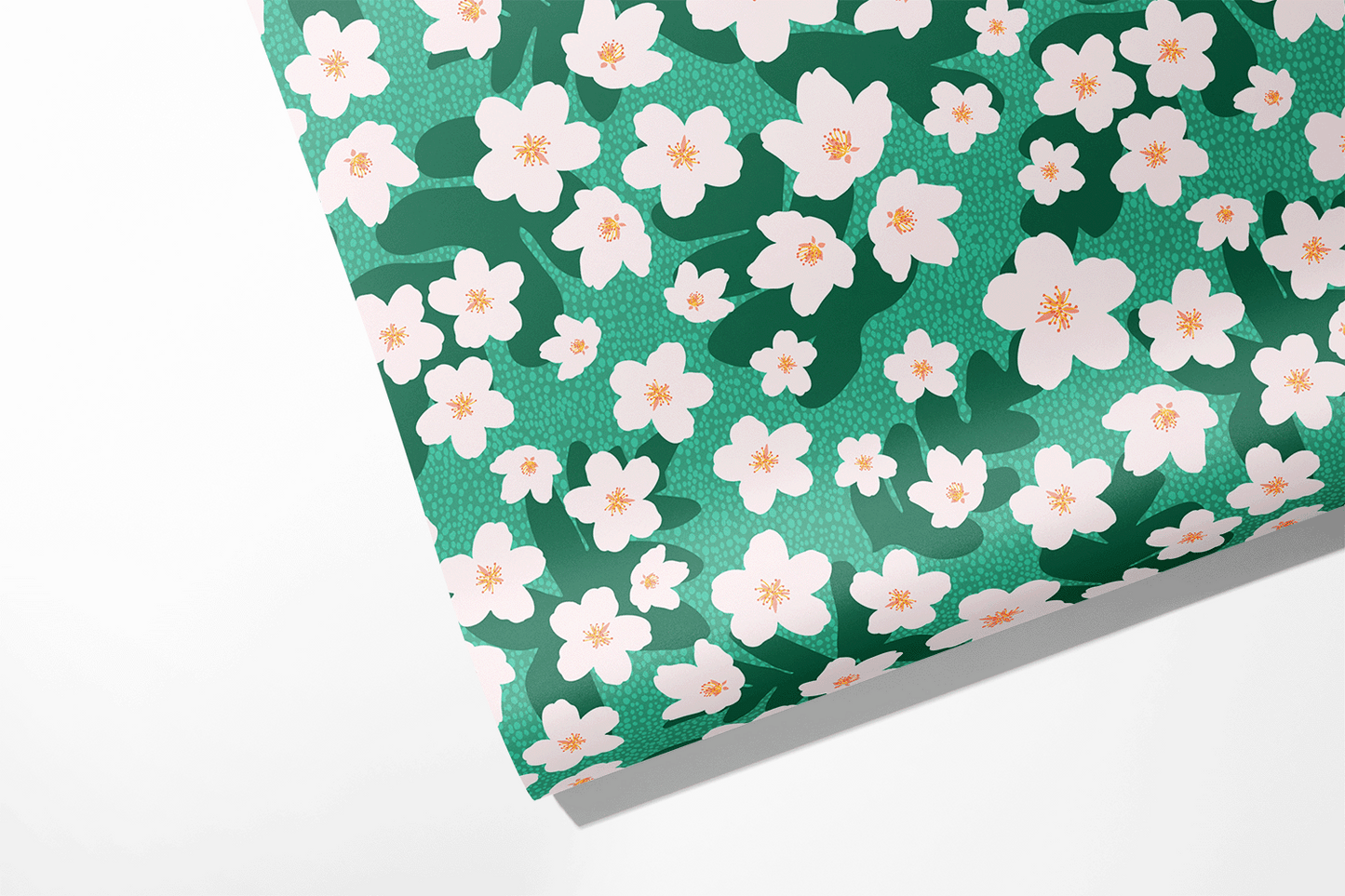 Cherry Blossoms Wrapping Paper