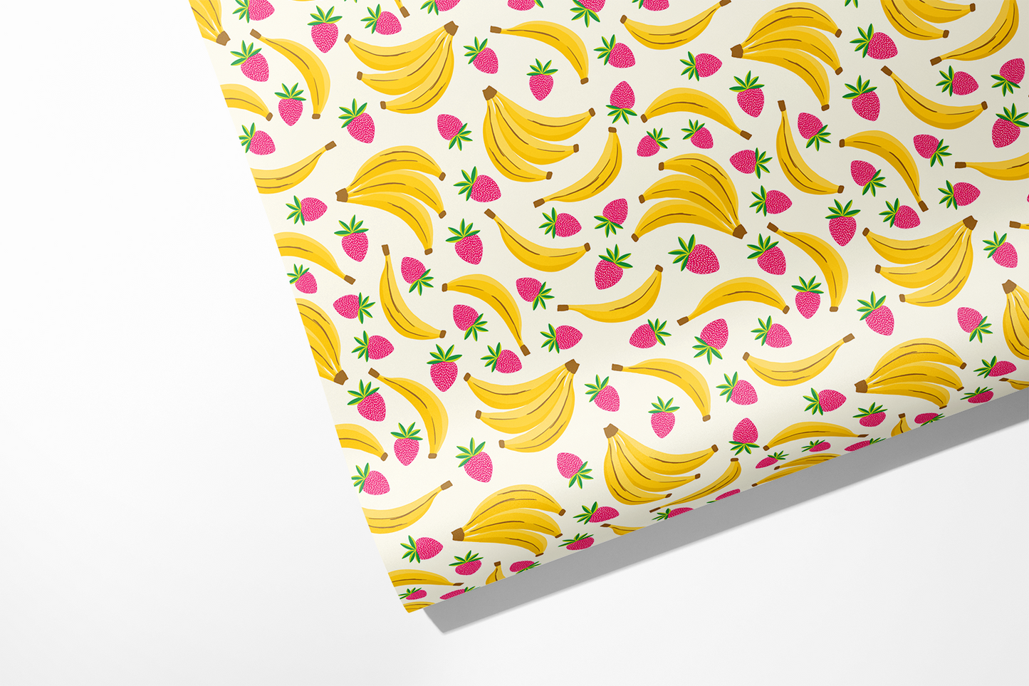 Strawberry Banana Wrapping Paper
