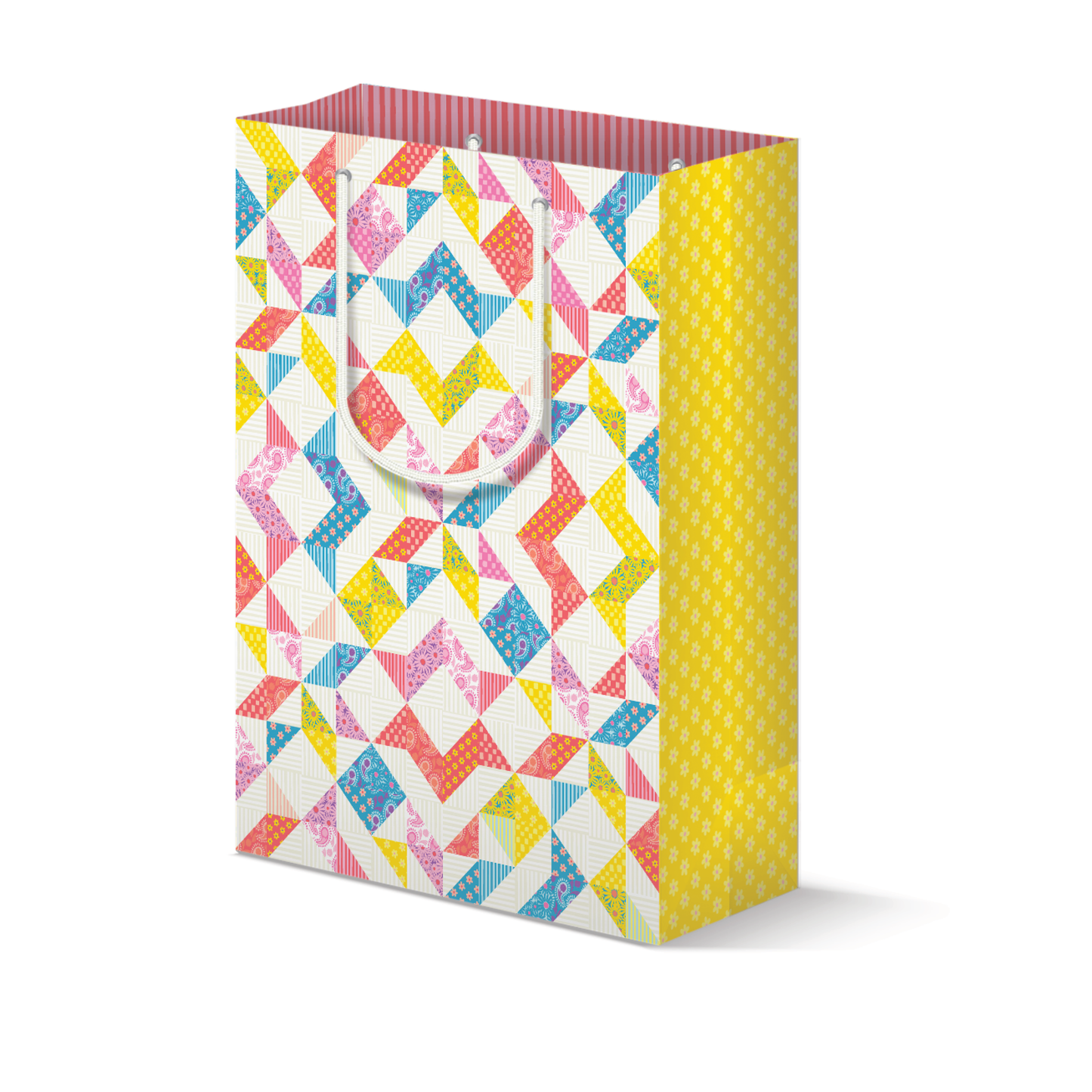 Patchwork Quilt Gift Bag
