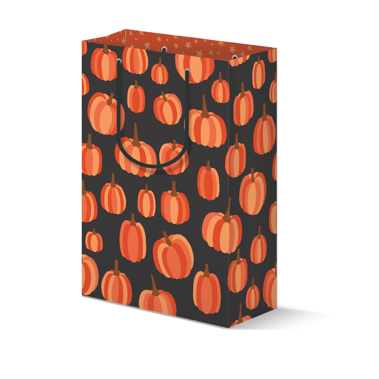 Spooky Pumpkin Halloween Gift Bag