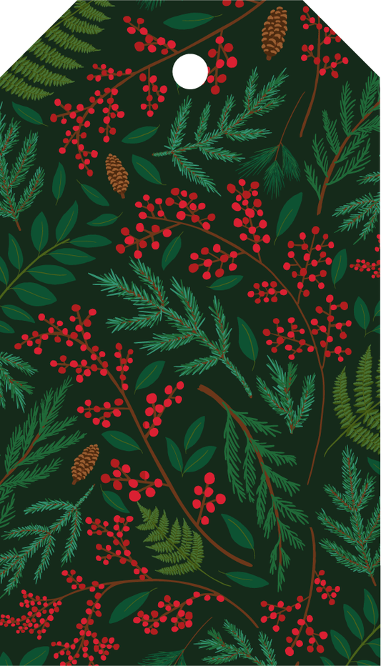 Winter Berry Gift Tags