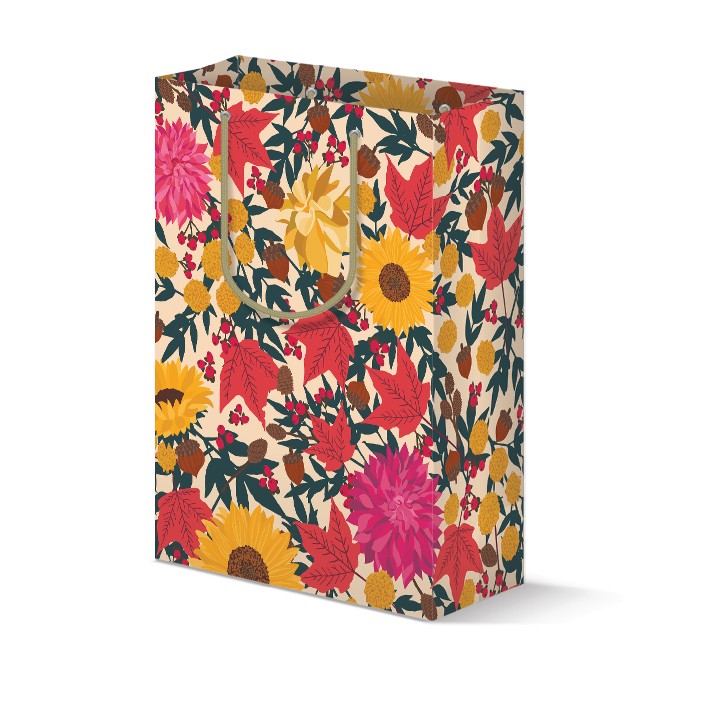 Fall Florals Gift Bag
