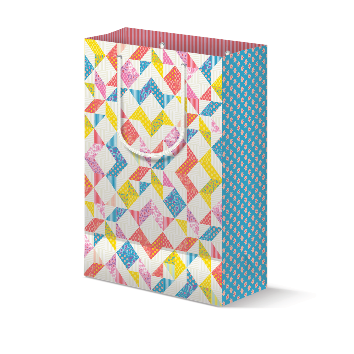 Patchwork Quilt Gift Bag