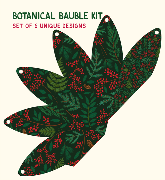 Botanical Bauble Ornament Kit