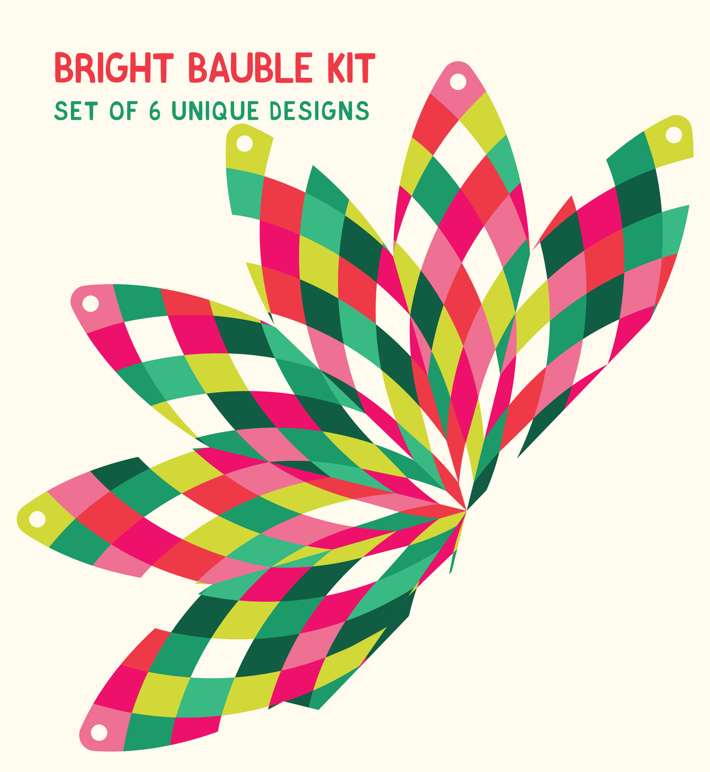 Bright Bauble Ornament Kit