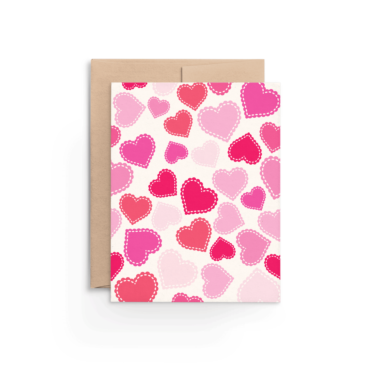 Heart Doily Valentine Card