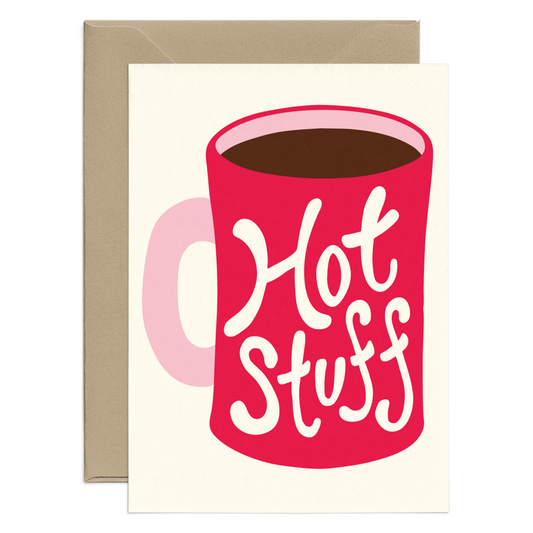 Hot Stuff Coffee Cup Mini Card