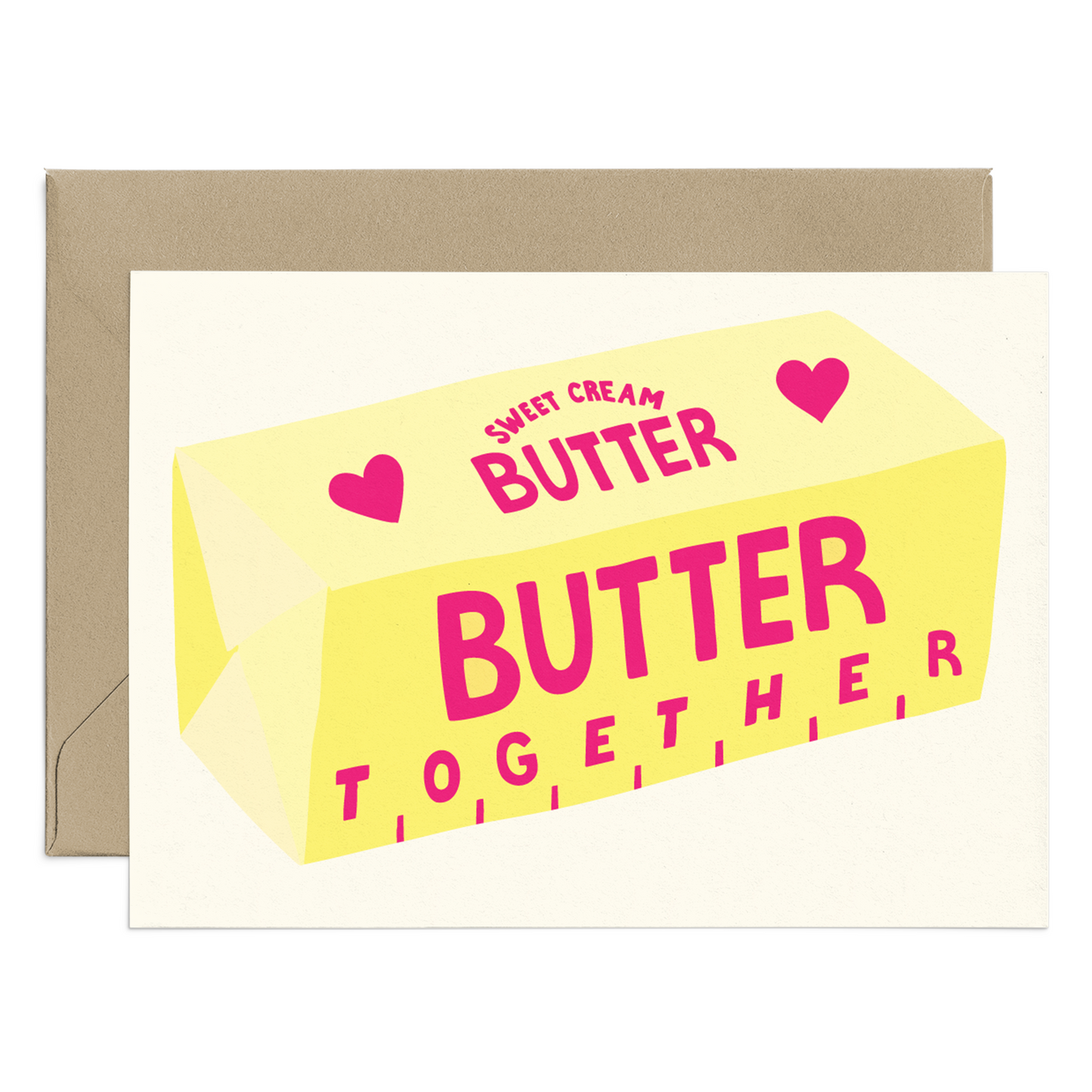 Butter Together Valentine Mini Card