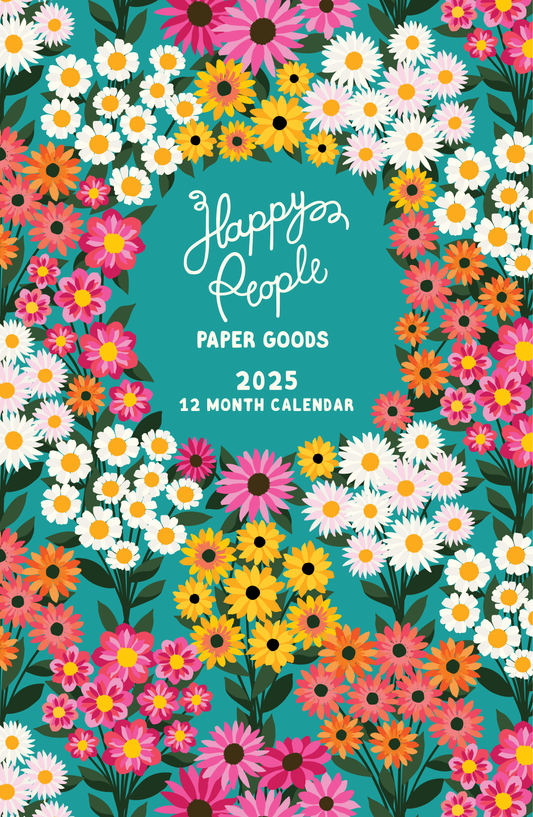 Happy People 2025 Calendar