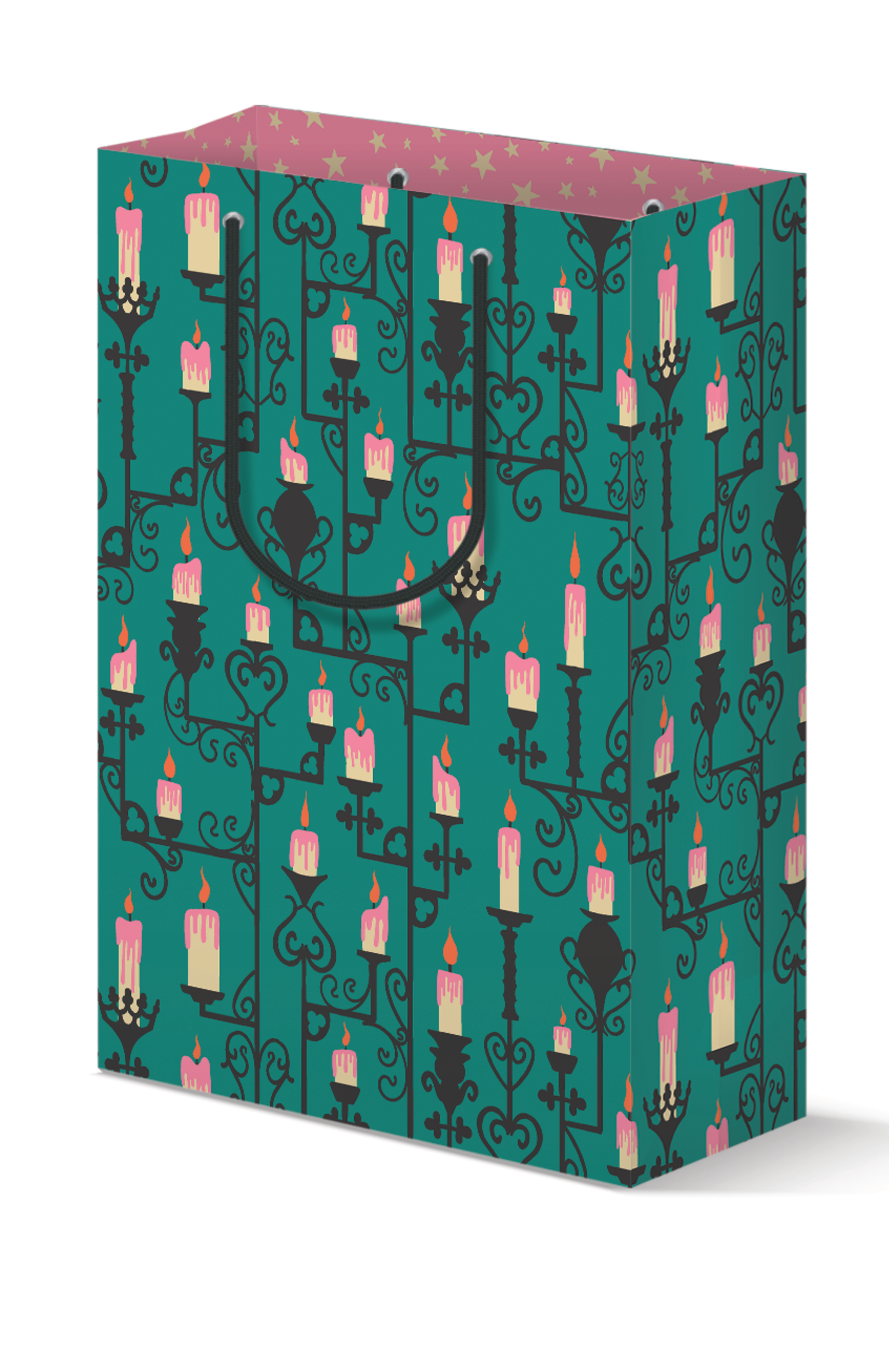 Spooky Halloween Candelabra Gift Bag