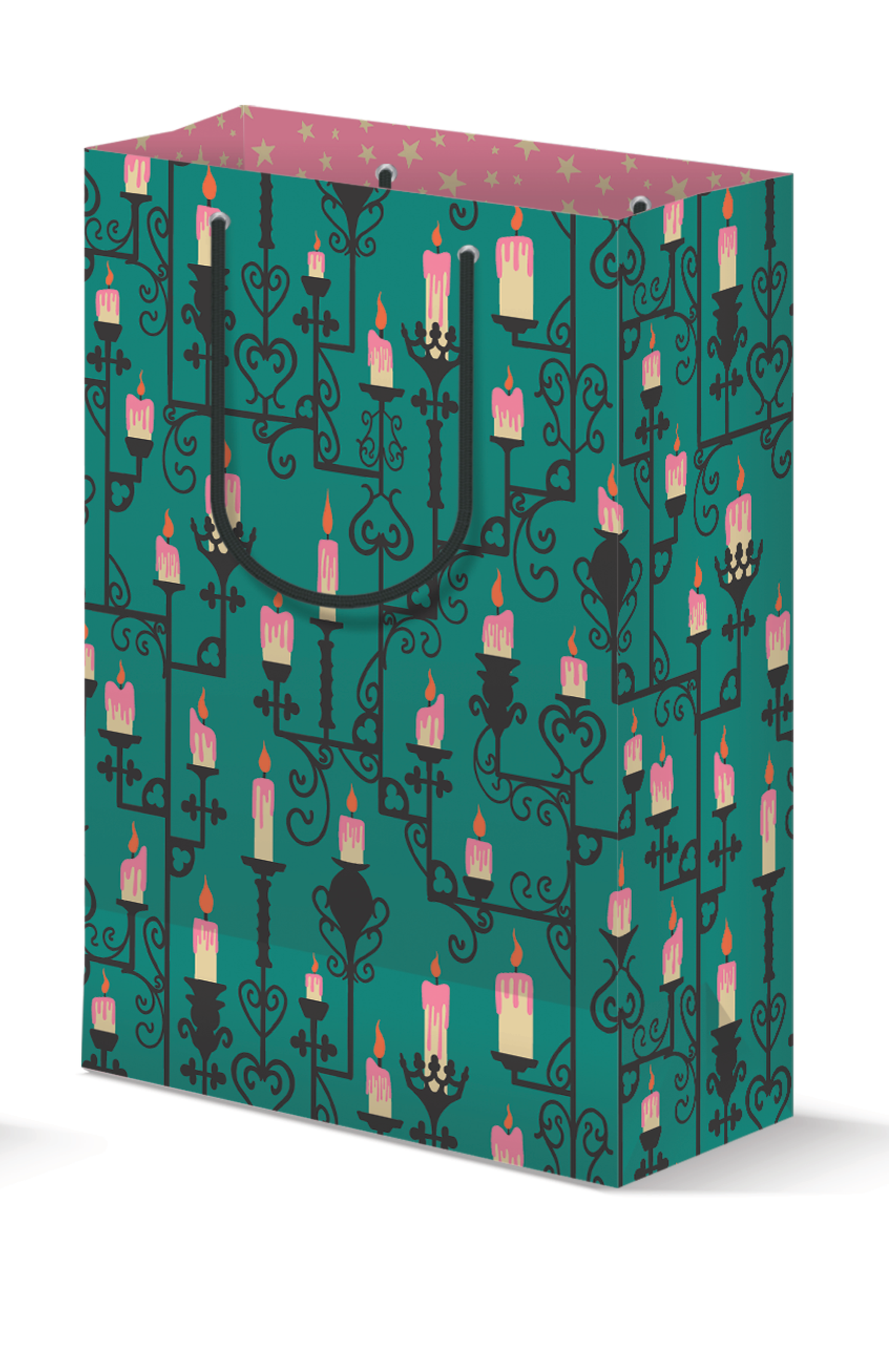Spooky Halloween Candelabra Gift Bag