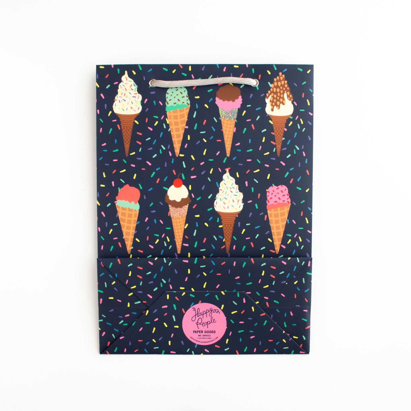Ice Cream Cone Gift Bag