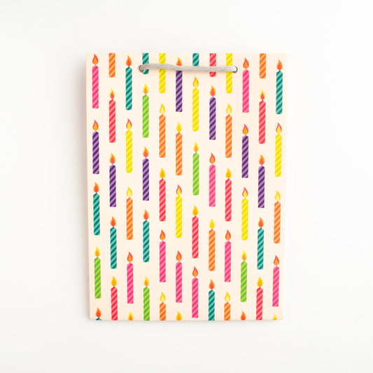 Birthday Candles Gift Bag