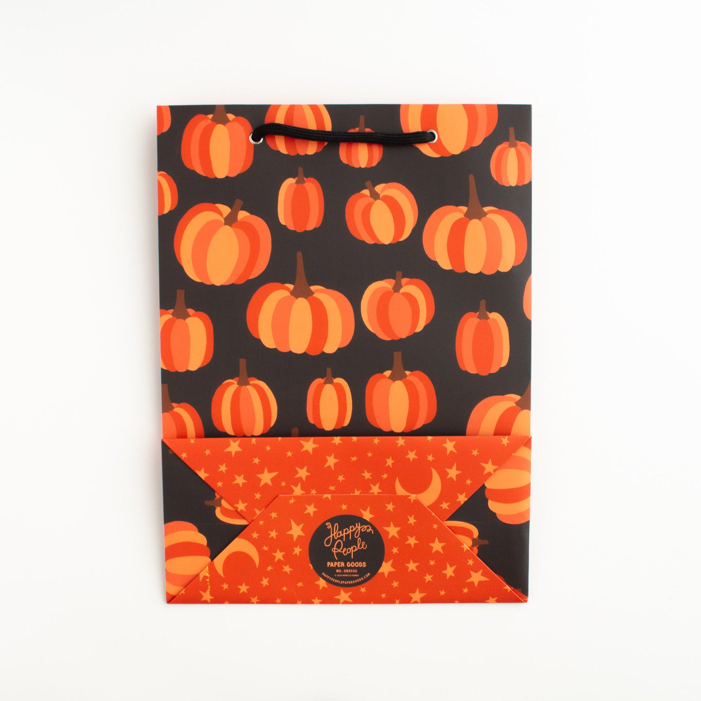 Spooky Pumpkin Halloween Gift Bag