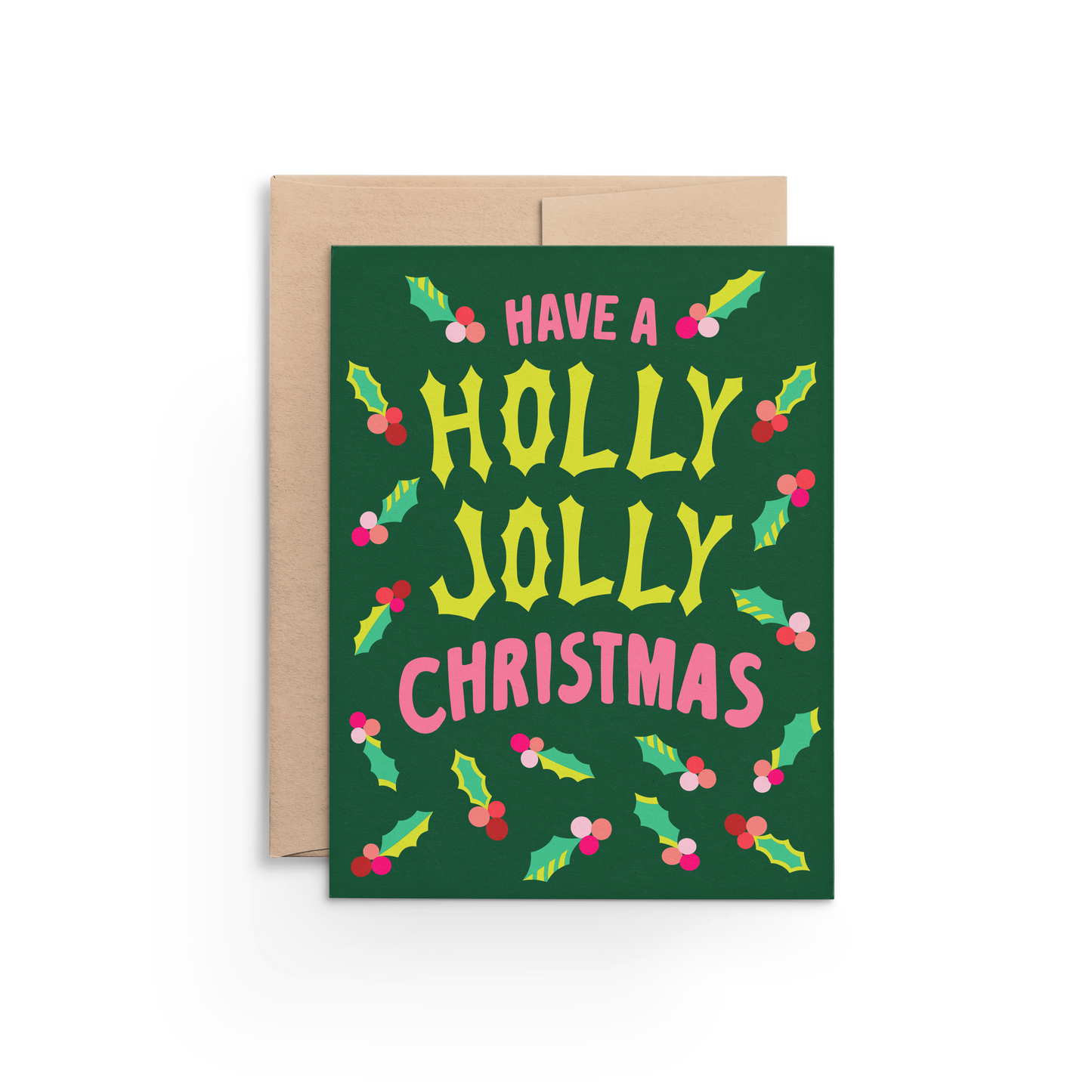 Holly Jolly Card