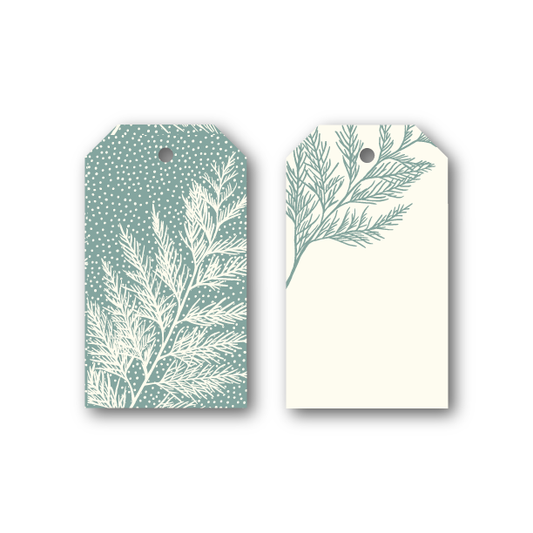 Mint Cedar Gift Tags
