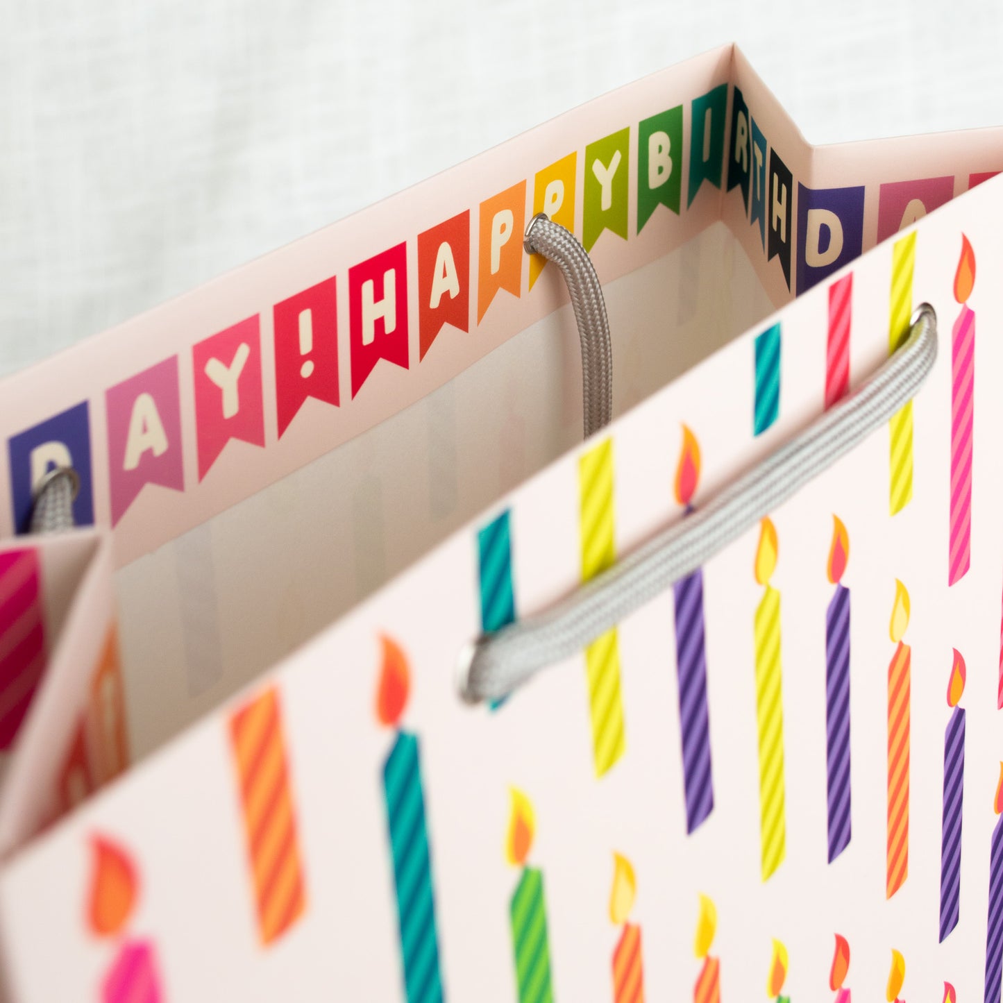 Birthday Candles Gift Bag