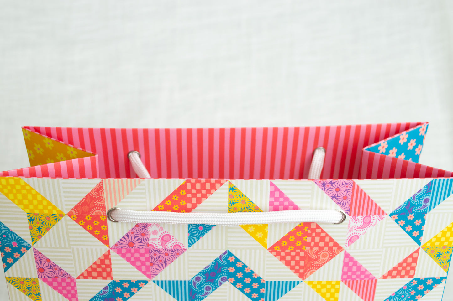 Patchwork Quilt Gift Bag