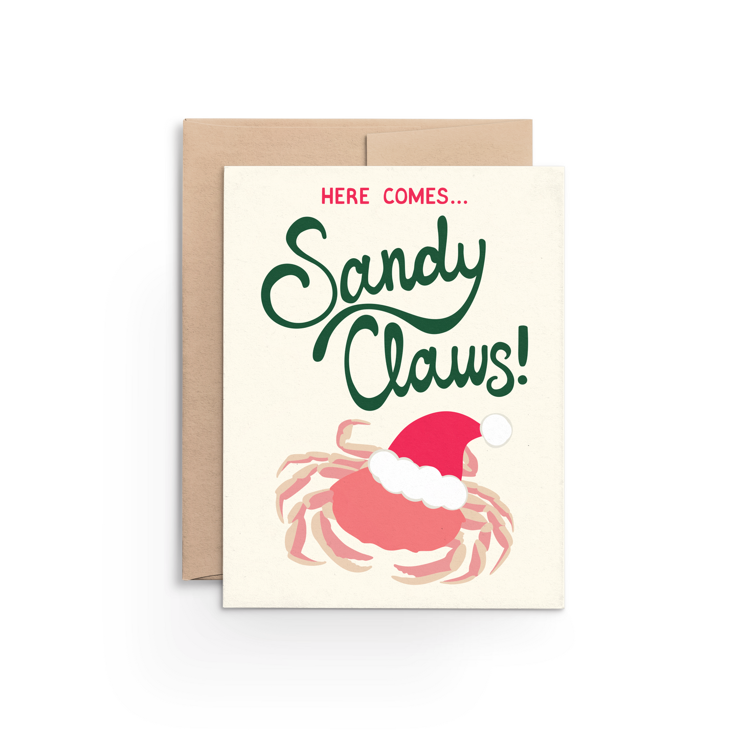 Sandy Claws Card