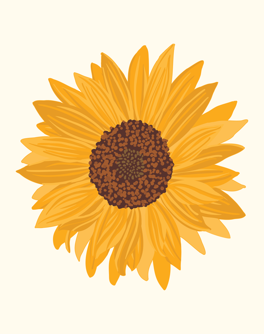 Sunflower Art Print