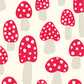 Mushroom Toadstool Gift Tags