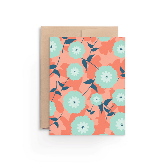 Pom Poms in Pink Card