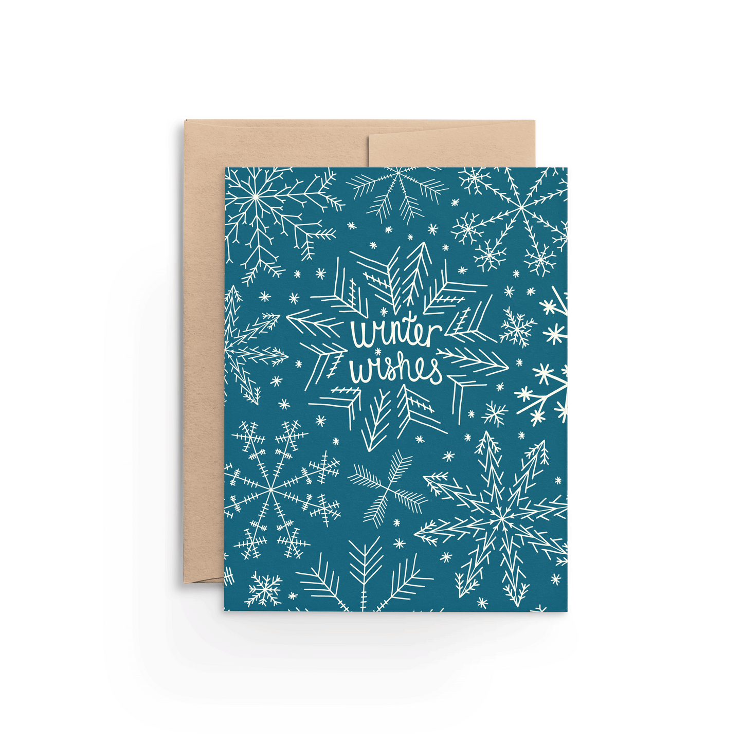 Winter Wishes Snowflake Card