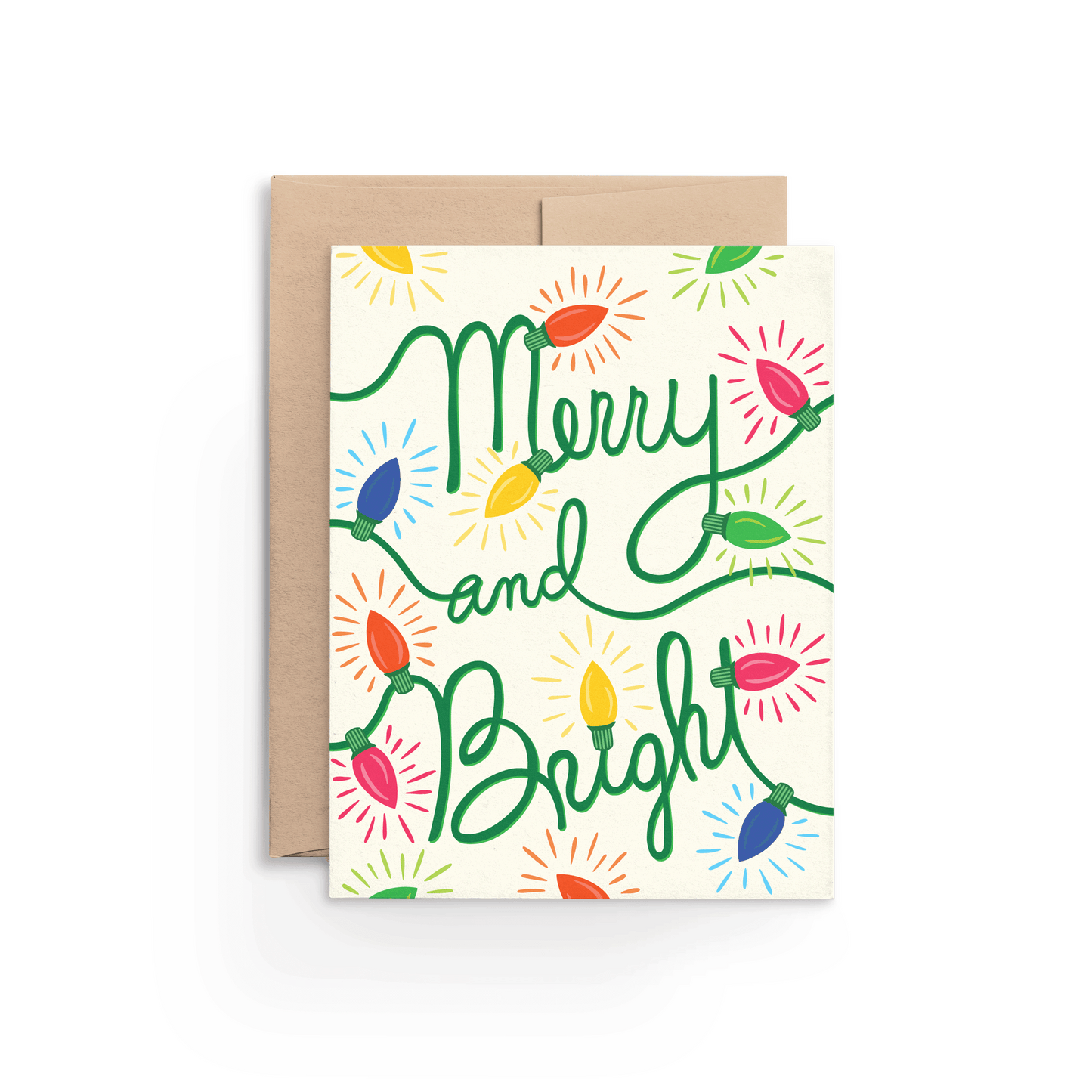 Merry & Bright Christmas Card