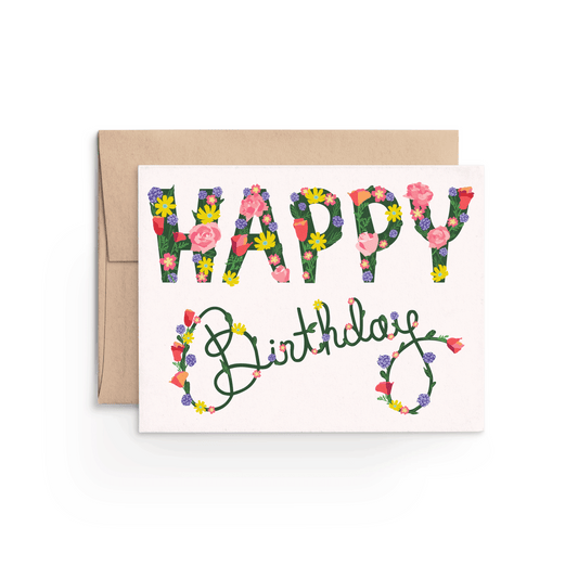 Birthday Blooms Card