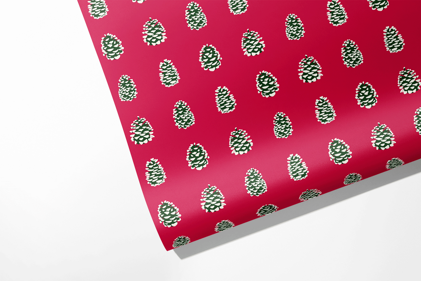 Pinecone Wrapping Paper