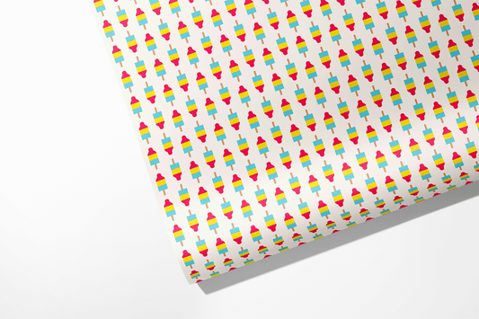 Popsicle Wrapping Paper